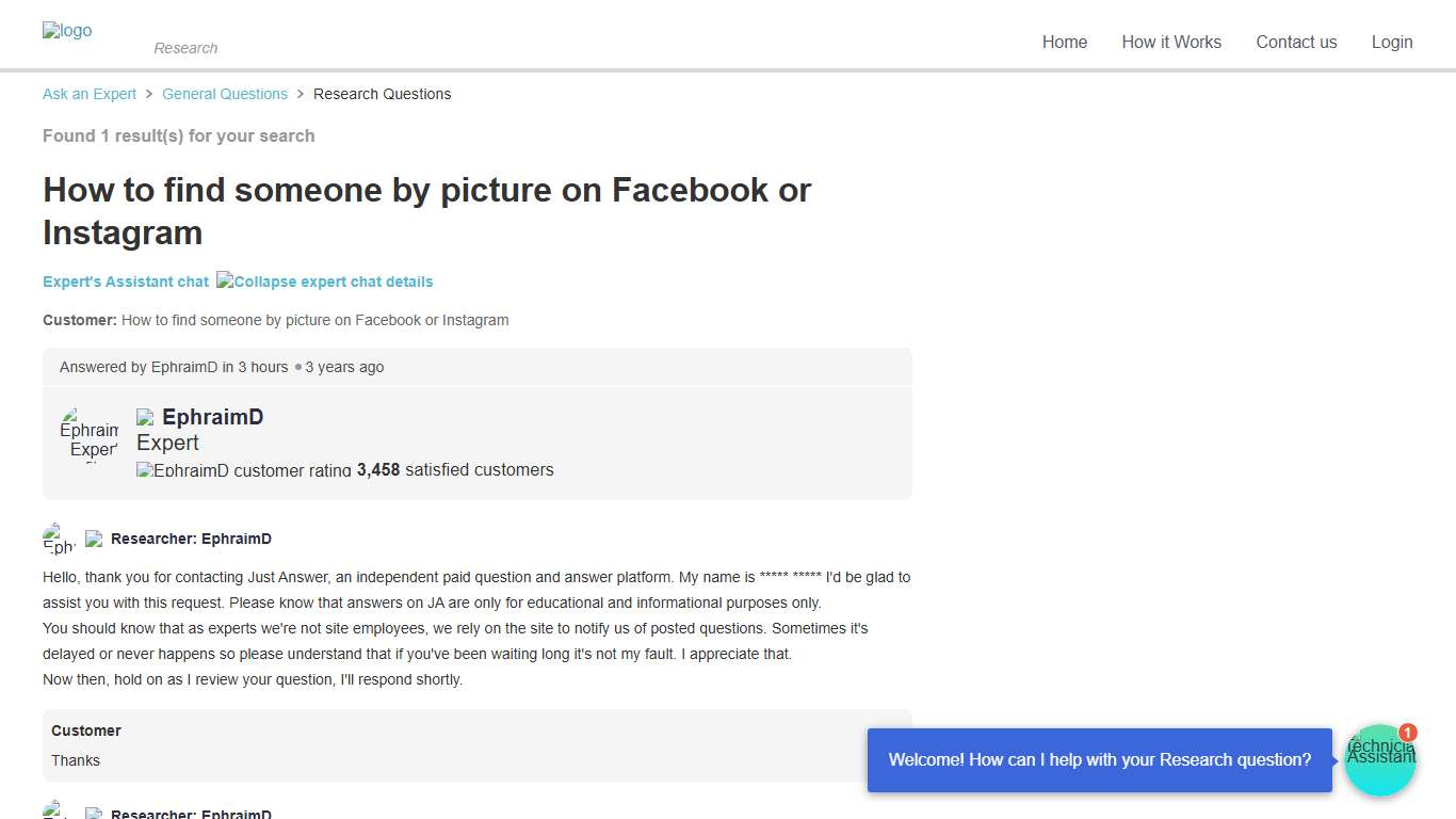How to find someone by picture on Facebook or Instagram