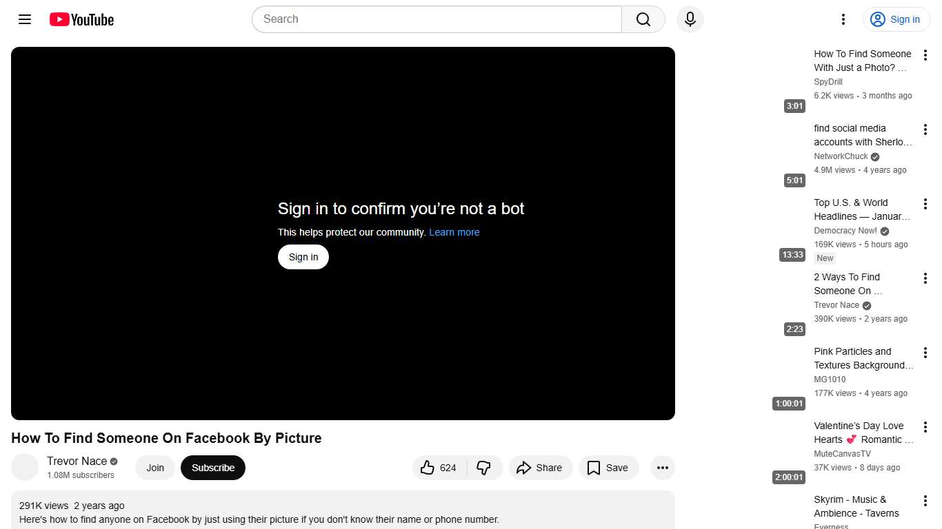How To Find Someone On Facebook By Picture - YouTube